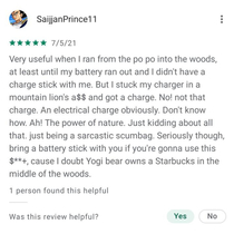 A Review for a survival guide app