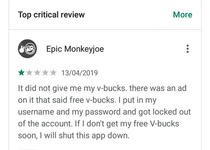 A review on an app