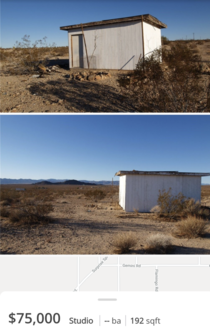 A  shack in the desert I found in California