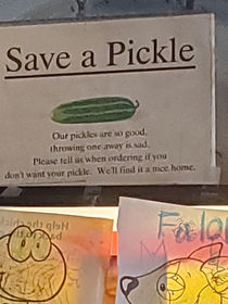 A sign at a local resturaunt in my town