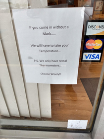 A sign at the local Veterinarian office