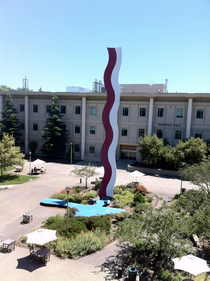 A stupid statue we can all agree on Bacon amp Eggs at Sonoma State University is  ft tall and cost 