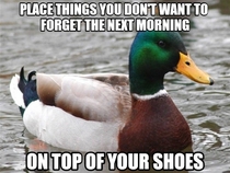 A tip that helped me a lot when travelling somewhere early in the morning