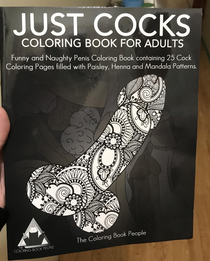 A true adult coloring book