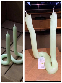 A  version of the candle I ordered