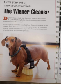 A wiener cleaner anyone