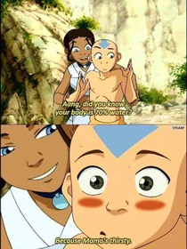 Aang just discovered love