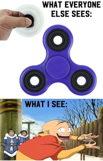 Aang was the OG Fidget Spinner