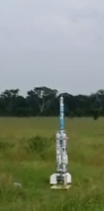 Acceleron V Two stage water rocket