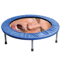 Accidentally typed in trumpaline instead of trampoline was not disappointed