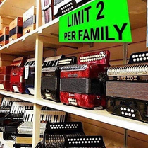 Accordion shops to reopen with limits to prevent hoarding