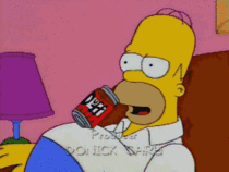 Advanced Beer Drinking by Homer Simpson