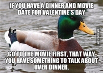 Advice Gentleman for Valentines day