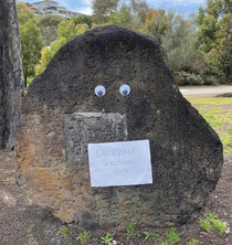 After a recent earthquake in my city someone set up an earthquake detection device in my local park