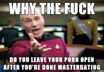 After all the posts about being humiliated by the porn you left open on your computer I wonder this