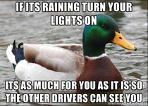 After driving for the past two hours i find a few of you are in need of some advice