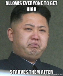 After I learned weed is legal in North Korea