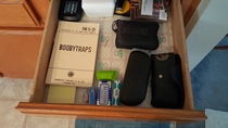 After my wife cleaned this drawer Im scared to open any of the containers