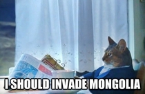 After reading about Mongolias Navy