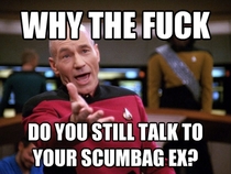 After seeing all the my scumbag ex called me to posts