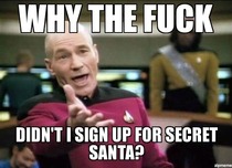 After seeing all these Secret Santa posts