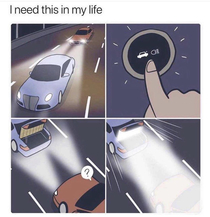 After seeing so many complaints about the use of new LED headlights   