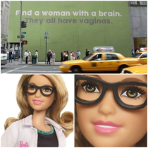 After seeing the mural on the building Dr Barbie felt personally attacked