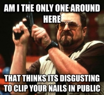 After seeing two people shamelessly doing this in my campus center