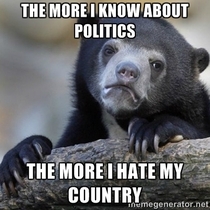 After studying American politics