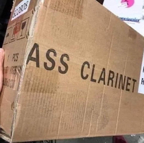 Ah yes my favourite kind of clarinet