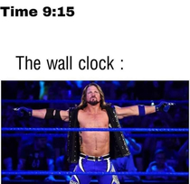 AJ Styles career after wrestling a living clock