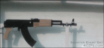 AK- fired under water