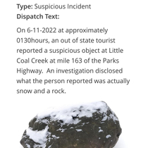 Alaska State Troopers Incident