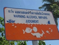 Alcohol Impairs Judgement