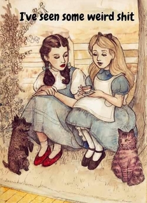 Alice and Dorothy bonding