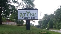 All I can see is Arse Church