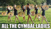All the Cymbal Ladies