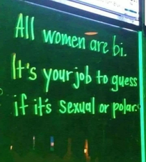 All women are bi