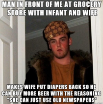 Almost lost my shit with this douche at the grocery store