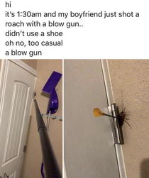 Always got the strap on me