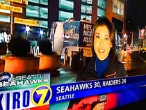 Always pay attention to the background of your live shots