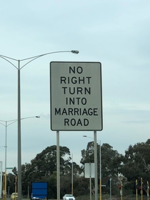 Always the wrong turn into marriage