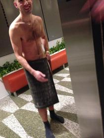 am Matt Man stopped my elevator to ask for a favor