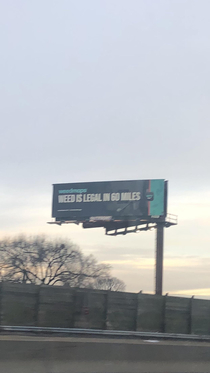 Amazing billboard seen in Connecticut
