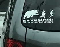 Amazing bump sticker seen at Busch Gardens