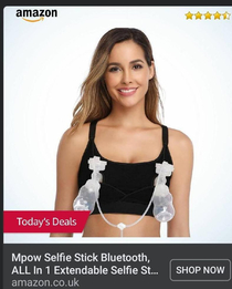 Amazon I dont think thats a All in one selfie stick with Bluetooth