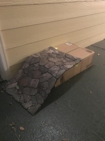 Amazon is killing it on the camouflage front Believe it or not theres a box in this photo