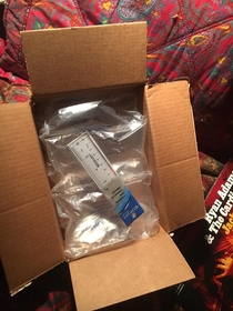 Amazon packer strikes again  plastic ruler  Airplus bubbles  box