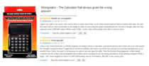 Amazon reviewers comments on the Wrongulator