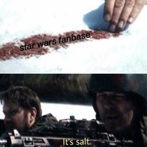 An accurate depiction of the Star Wars fanbase right now